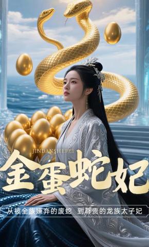 短剧《金蛋蛇妃》海报