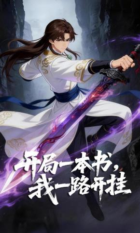 短剧《开局一本书，我一路开挂》海报