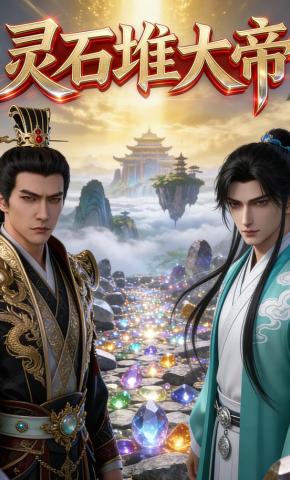 短剧《灵石堆大帝》海报