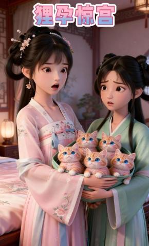 短剧《狸孕惊宫》海报