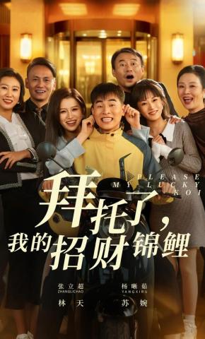 短剧《拜托了，我的招财锦鲤》海报