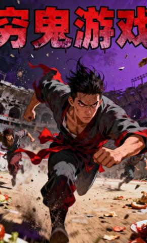 短剧《穷鬼游戏》海报