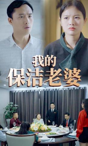 短剧我的保洁老婆海报