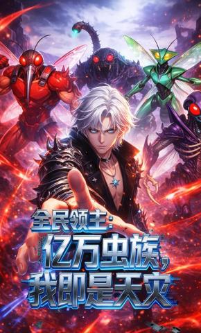 短剧《全民领主：亿万虫族，我即是天灾》海报