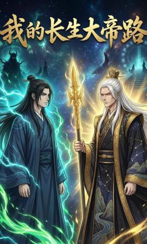 短剧《我的长生大帝路》海报