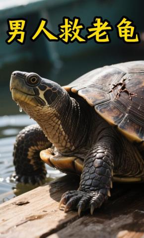 短剧《男人救老龟》海报