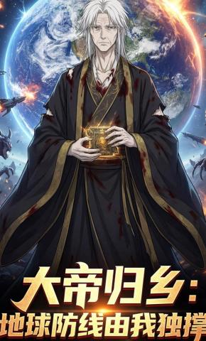 短剧《大帝归乡：地球防线由我独撑》海报