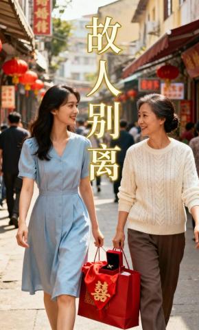 短剧《故人别离》海报