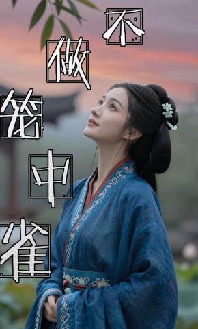 短剧《不做笼中雀》海报