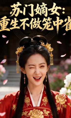 短剧《苏门嫡女：重生不做笼中雀》海报