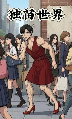 短剧《独苗世界》海报