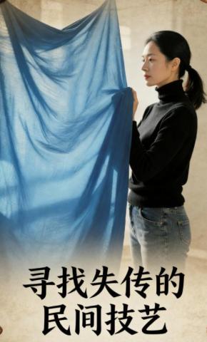 短剧《寻找失传的民间技艺》海报