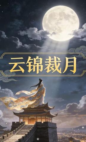 短剧《云锦裁月》海报