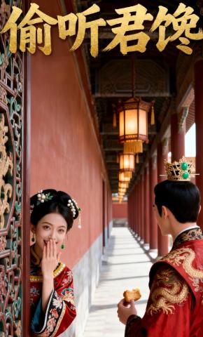 短剧《偷听君馋》海报