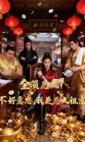 短剧《全员恶人？不好意思，我是恶人祖宗》海报