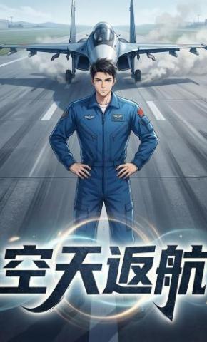 短剧《空天返航》海报