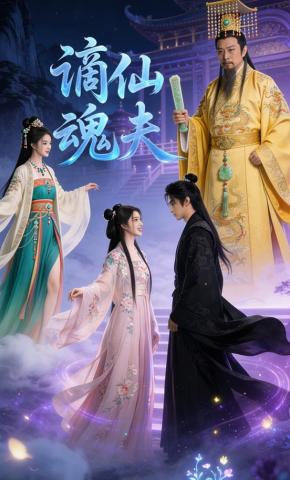 短剧《谪仙魂夫》海报