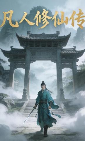 短剧《凡人修仙传》海报