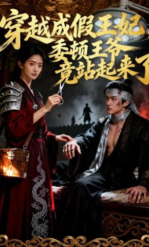 短剧《穿越成假王妃，委顿王爷竟站起来了》海报