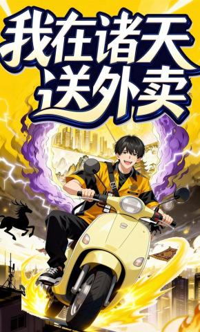 短剧《我在诸天送外卖》海报