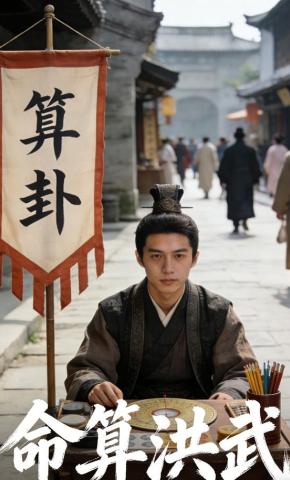 短剧《命算洪武》海报