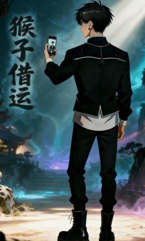 短剧《猴子借运》海报