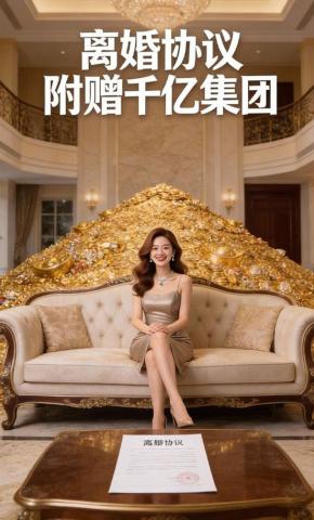 短剧《离婚协议附赠千亿集团》海报