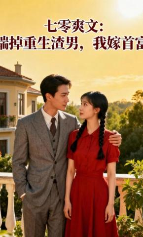 短剧《七零爽文：踹掉重生渣男，我嫁首富》海报