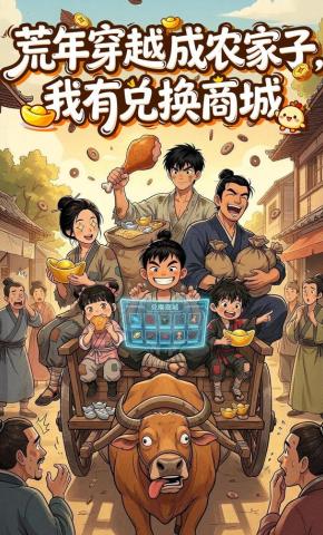短剧《荒年穿越成农家子，我有兑换商城》海报