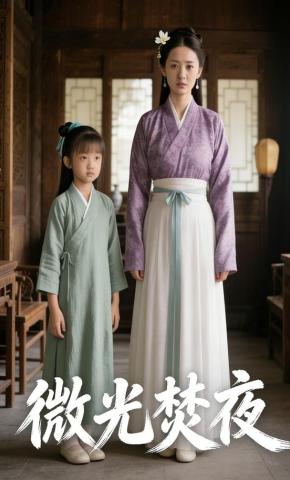 短剧《微光焚夜》海报
