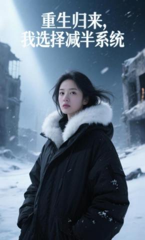 短剧《重生归来，我选择减半系统》海报