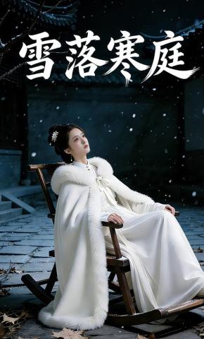 短剧《雪落寒庭》海报
