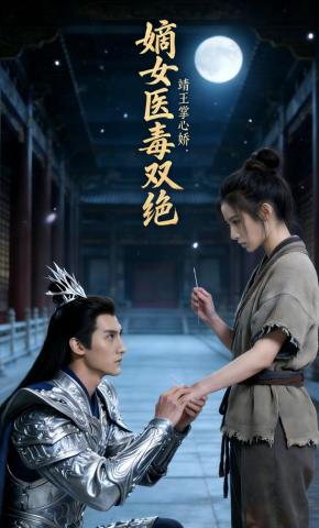 短剧《嫡女医毒双绝：靖王掌心娇》海报