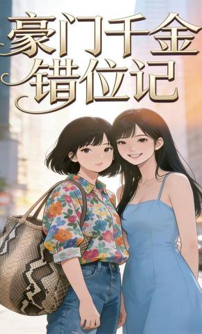 短剧《豪门千金错位记》海报