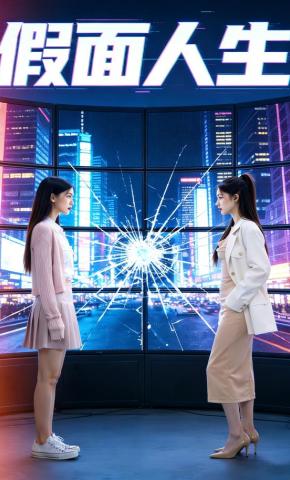 短剧《假面人生》海报
