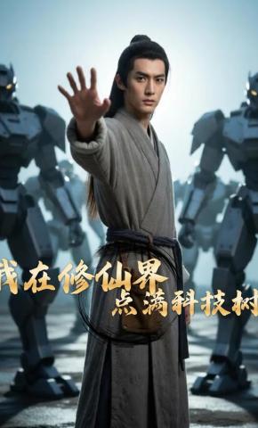 短剧《我在修仙界点满科技树》海报