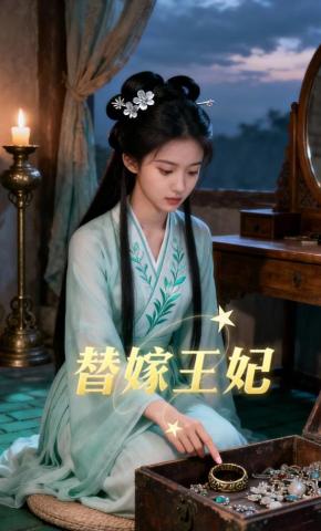 短剧《替嫁王妃》海报