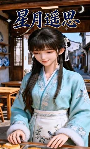 短剧《星月遥思》海报