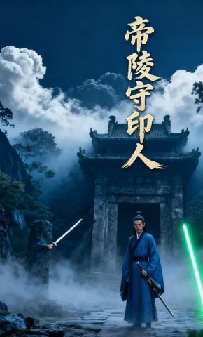 短剧《帝陵守印人》海报