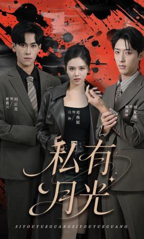 短剧私有月光海报