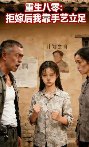 短剧《重生八零：拒嫁后我靠手艺立足》海报