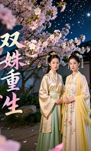 短剧《双姝重生》海报