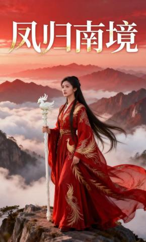 短剧《凤归南境》海报