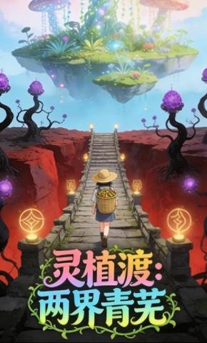 短剧《灵植渡：两界青芜》海报