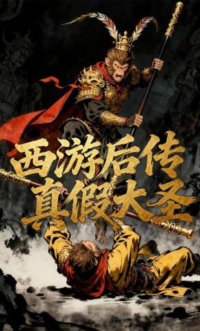 短剧《西游后传真假大圣》海报