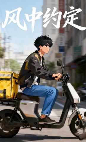 短剧《风中约定》海报