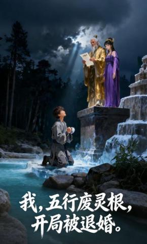 短剧《我，五行废灵根，开局被退婚》海报