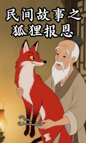 短剧《民间故事之狐狸报恩》海报