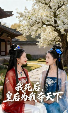 短剧《我死后，皇后为我夺天下》海报