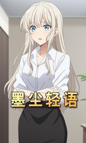 短剧《墨尘轻语》海报